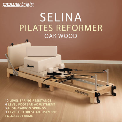 RecoverRight x Powertrain Pilates Reformer (LIGHT)