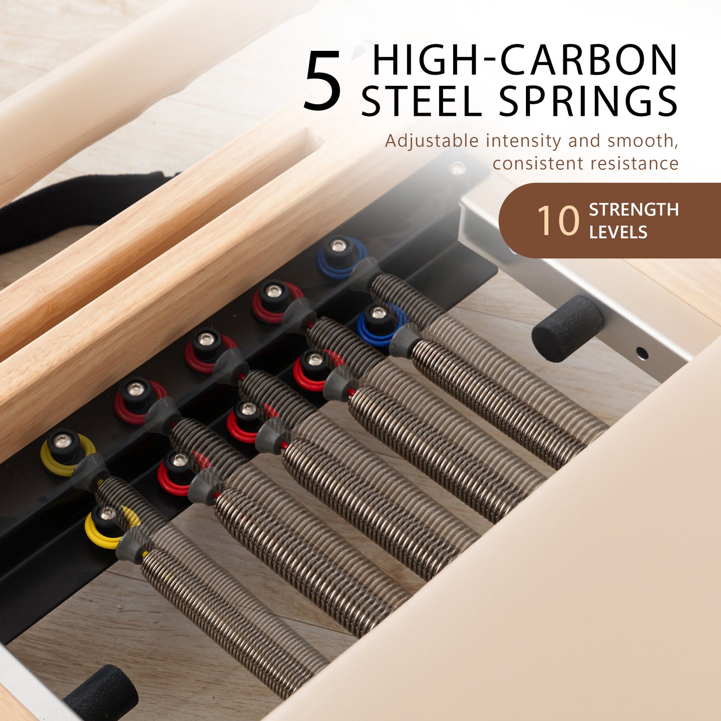 RecoverRight x Powertrain Pilates Reformer (LIGHT)